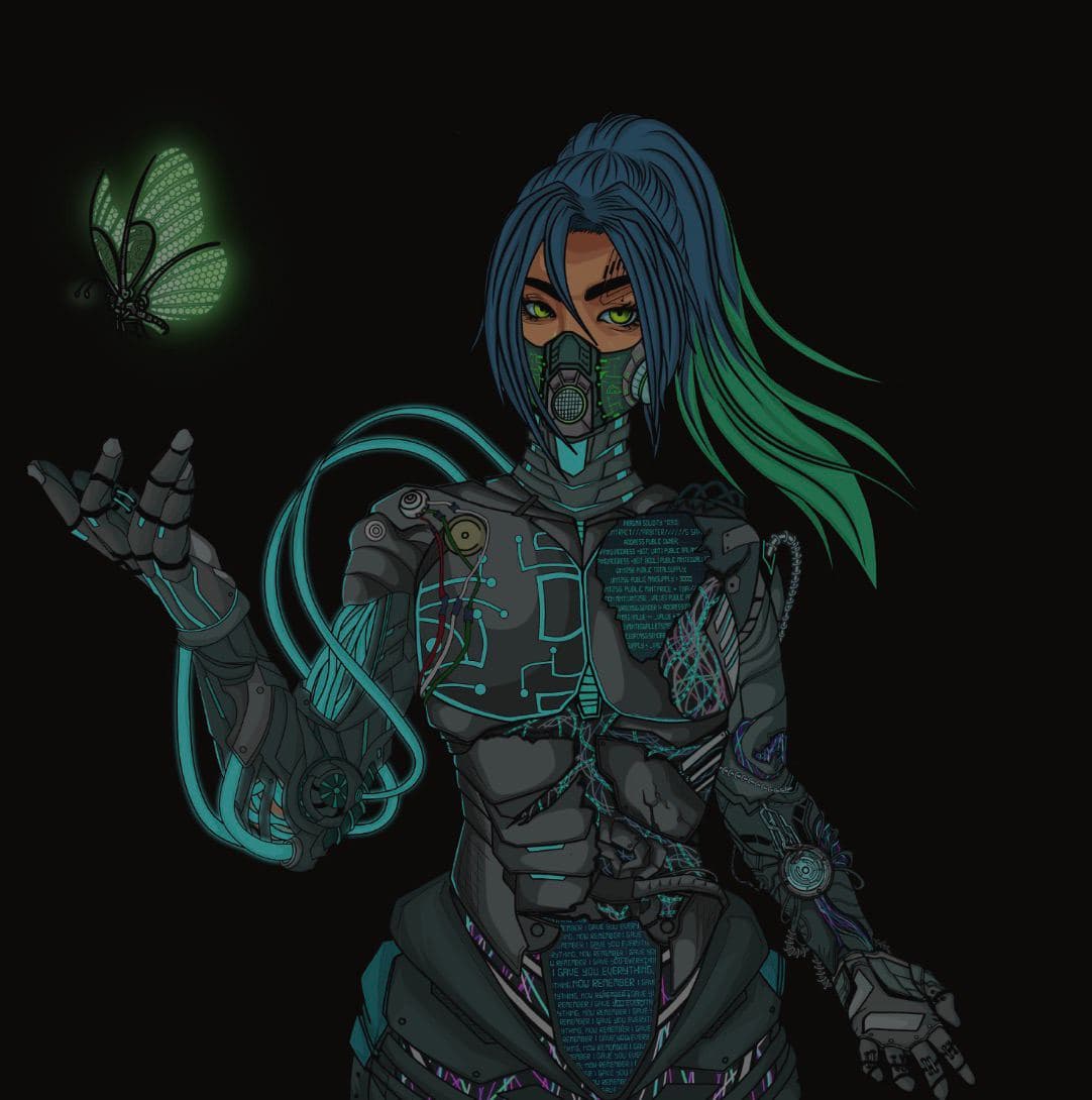 Arbiter NFT cyber character